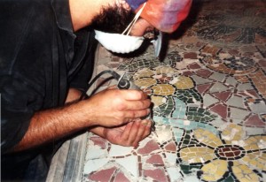 restauración de mosaicos